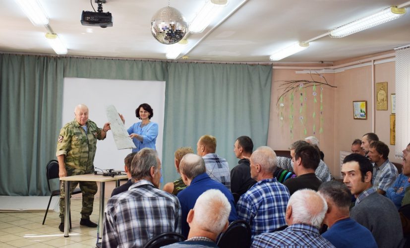 Патриотическая встреча с Вячеславом Николаевичем Захаровым.