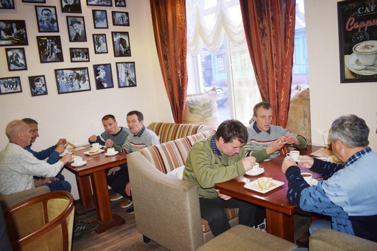 Посещение кафе на Малой Покровской.