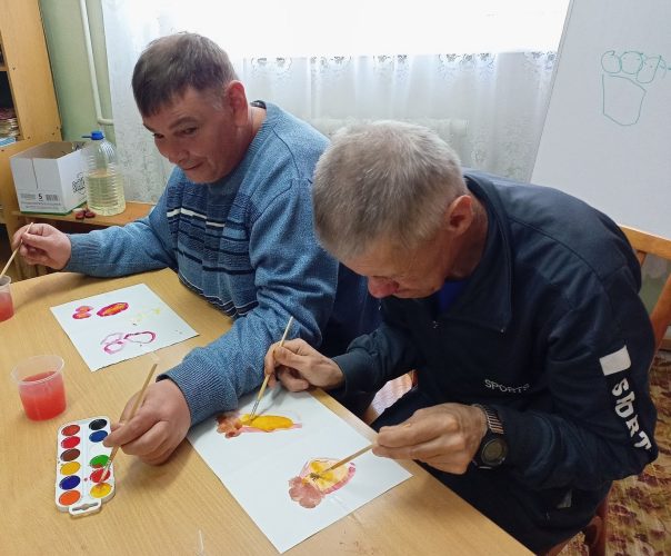 Нейрографика  «Приключение двух кисточек».